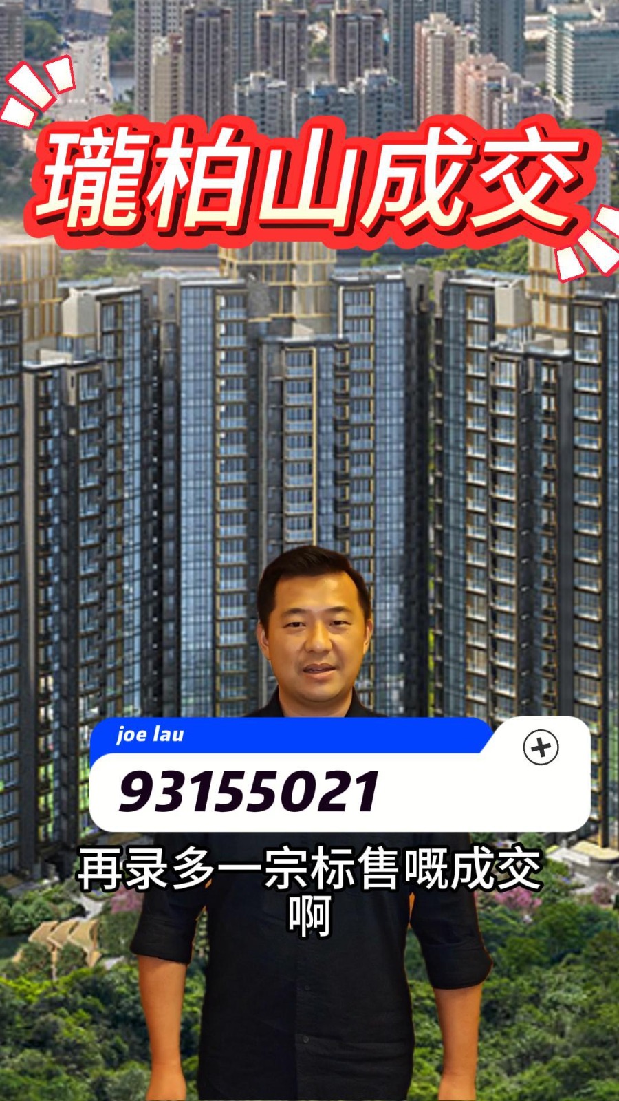 新地沙田瓏珀山最新成交